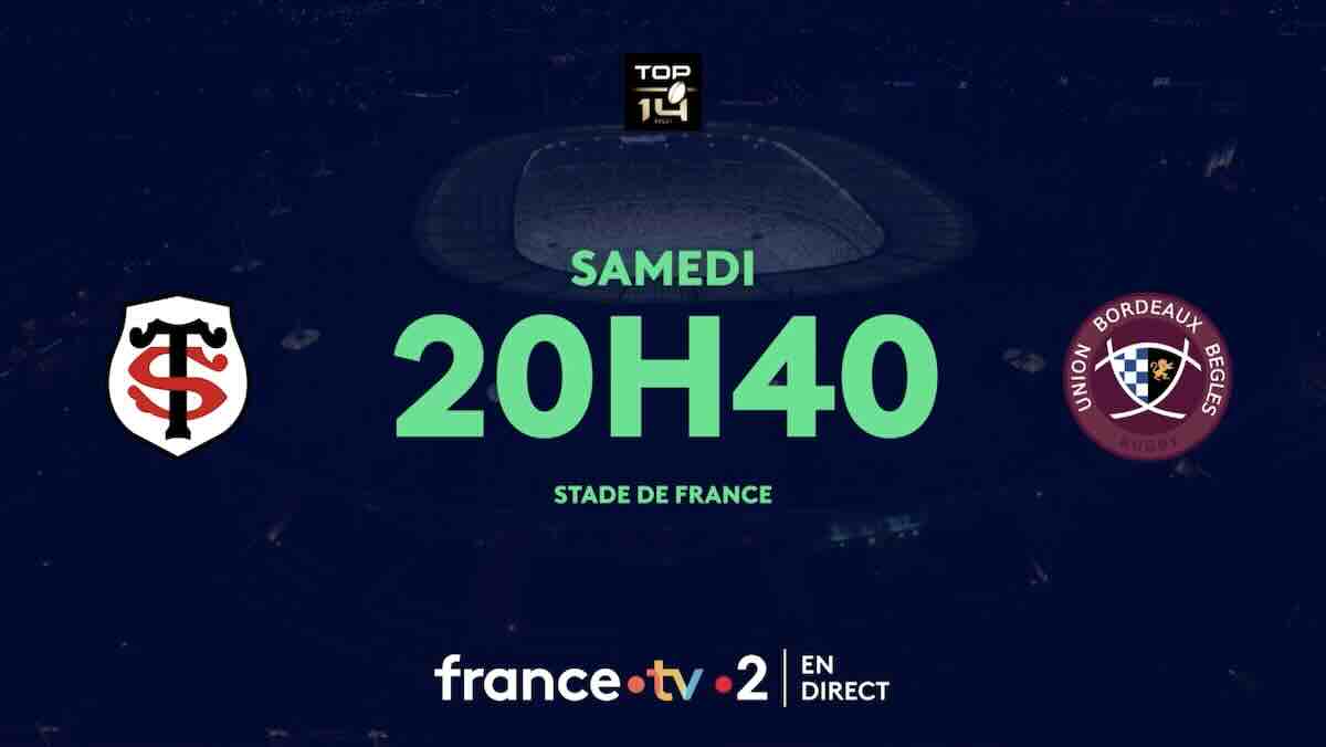 Finale 2025 du Top 14 : comment suivre le match Toulouse / Bordeaux-Bègles en direct, live et streaming gratuit ? Finale 2025 du Top 14 : comment suivre le match Toulouse / Bordeaux-Bègles en direct, live et streaming gratuit ?