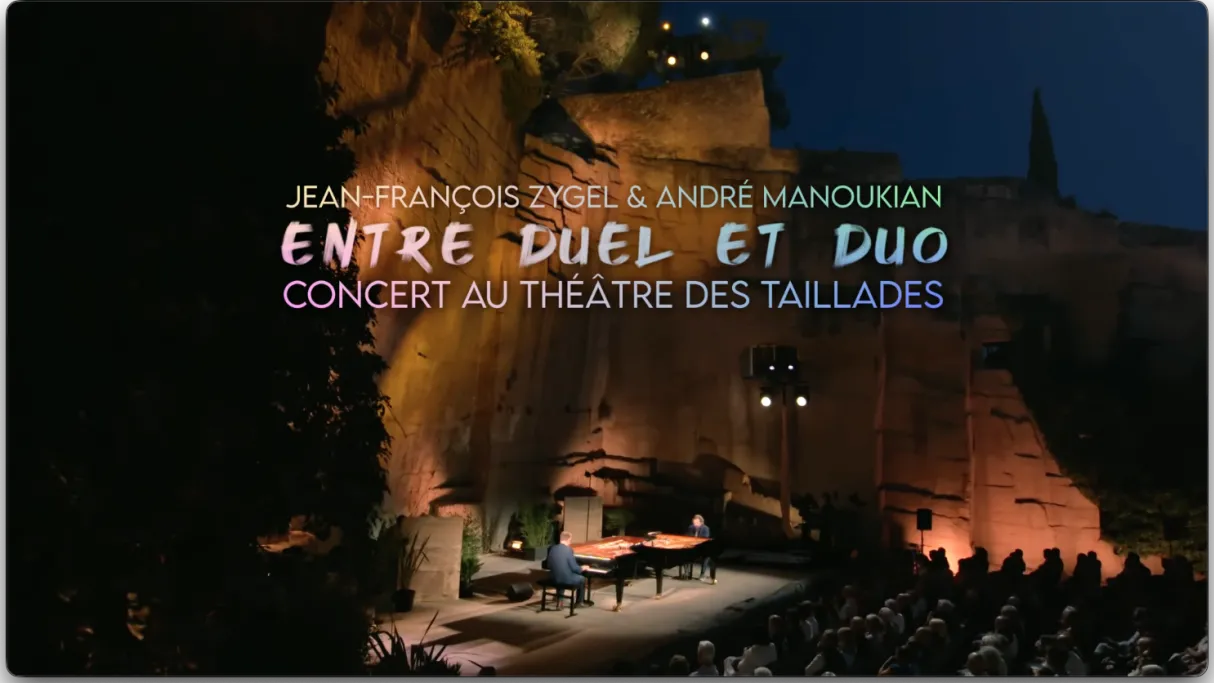 Jean-François Zygel et André Manoukian : Concert au Théâtre des Taillades ce soir sur France 5